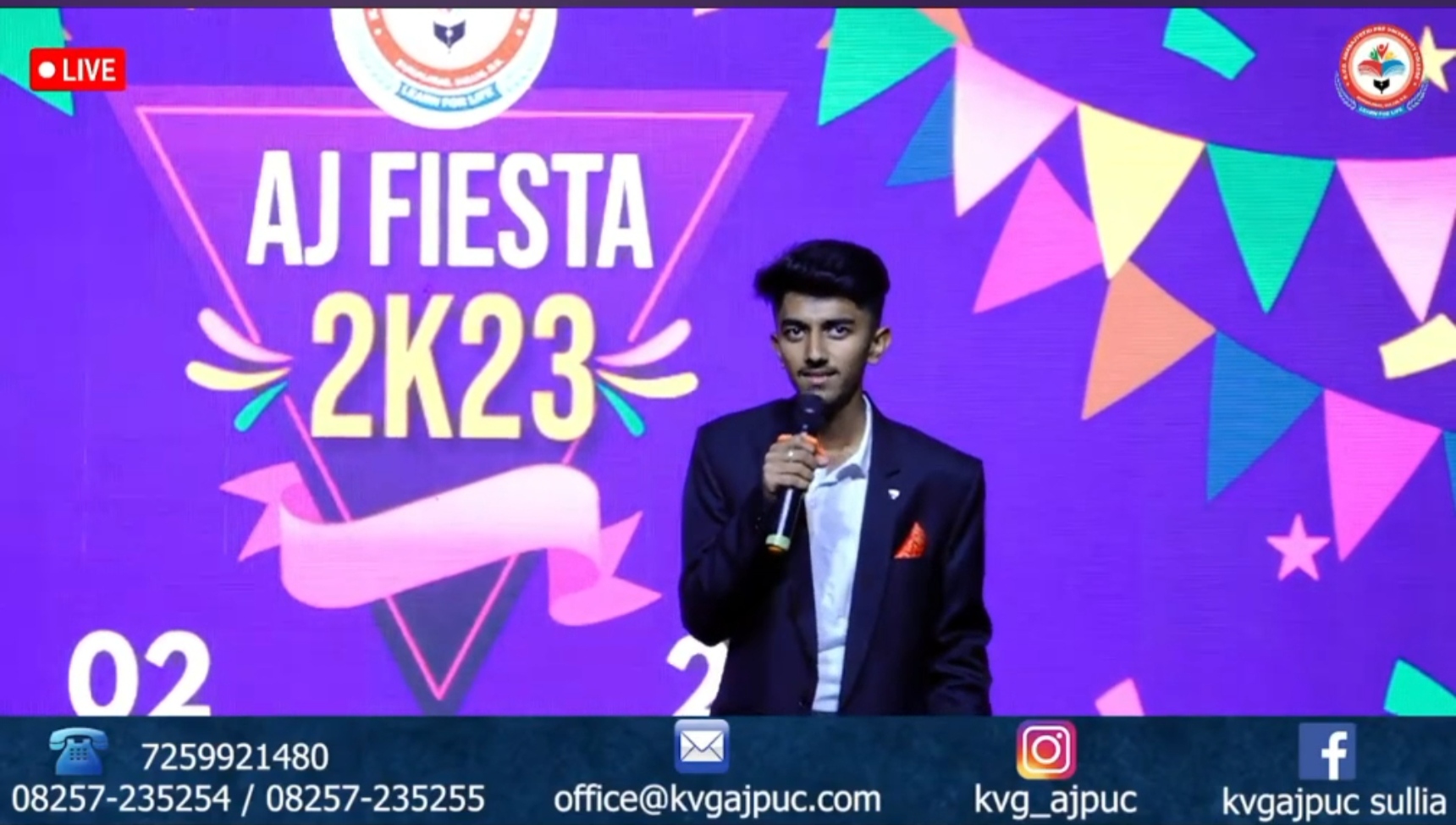 College Fest Emcee